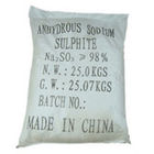 Formula chimica Na2SO3, solfito del solfito di sodio di sodio antimicrobico anidro per alimento