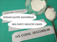 Polvere preservativa di bianco di g /cm3 di densità 2,633 del solfito di sodio di purezza di Na2SO3 97%